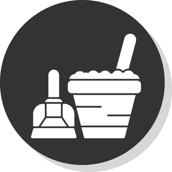 Cleaning Tools Vector Icon Design