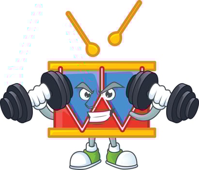 Independence Day Drum Icon Design vector