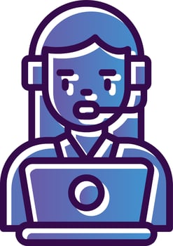 Call Center Vector Icon Design