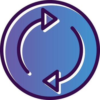 Sync Vector Icon Design