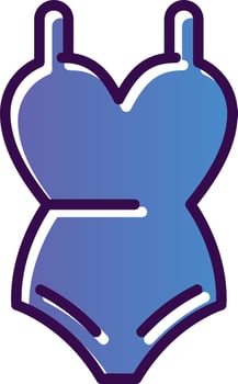 Swimsuit Vector Icon Design