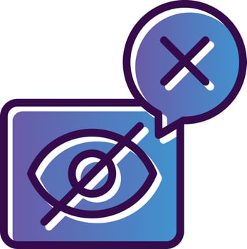 Blind Vector Icon Design