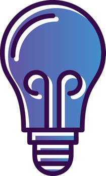 Bulb Vector Icon Design