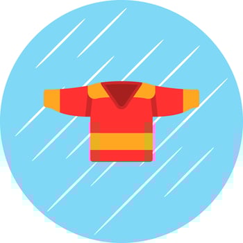 Hockey Jersey Vector Icon Design