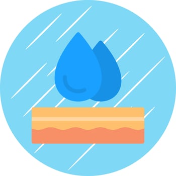 Anti Aging Vector Icon Design