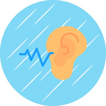 Hearning Test Vector Icon Design