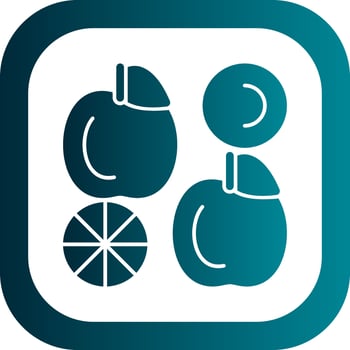 Healthy Eating Vector Icon Design