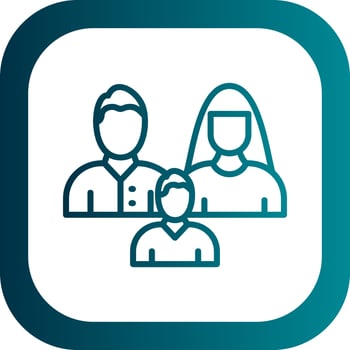 Family Vector Icon Design