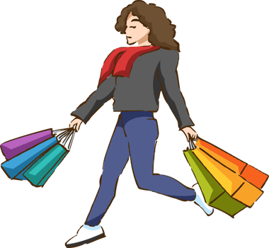 shopping png graphic clipart design