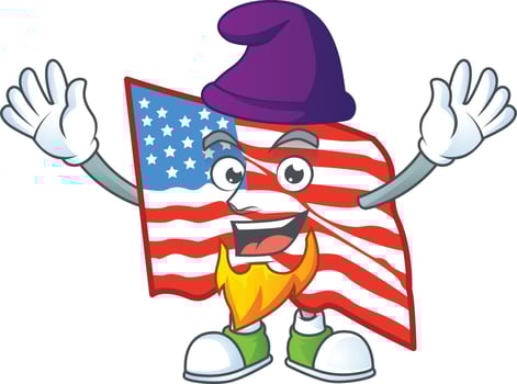 USA flag icon design vector