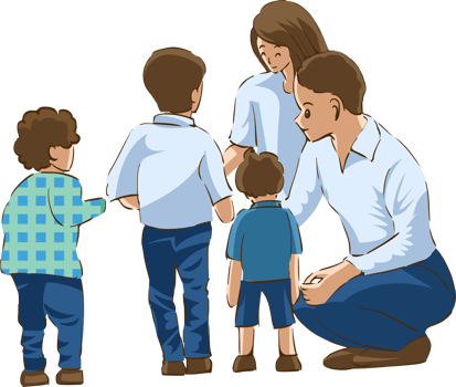 Family png graphic clipart design