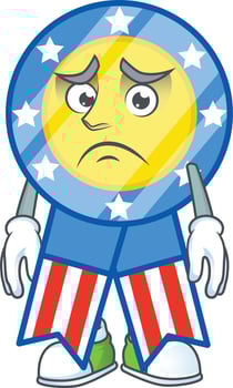 USA medal icon design vector