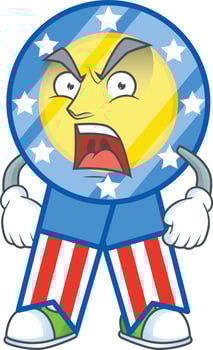 USA medal icon design vector