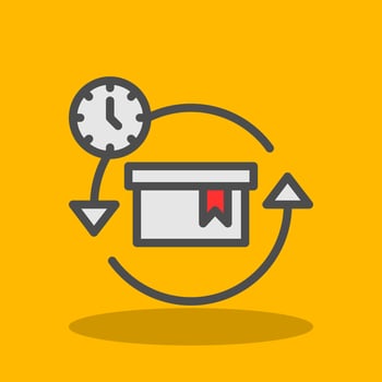 Product Life Cycle Vector Icon Design