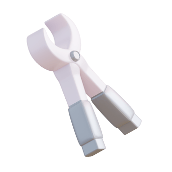 3d illustration of dentist tank tool png