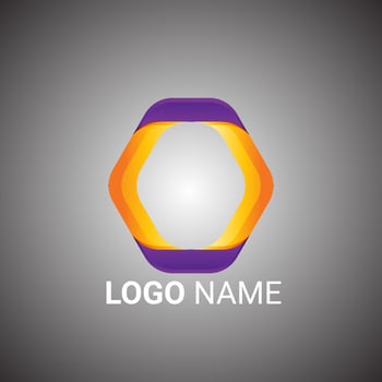 vector modern logo design for multimedia and entertainment company