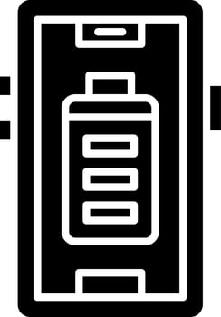 Battery Full Icon Style vector