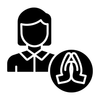 Apology Icon Style vector