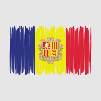 Andorra Flag Vector