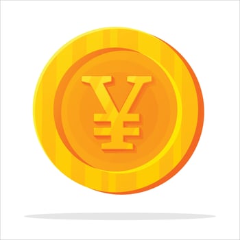 Crisp and Modern Yen Currency Symbol Vector  Perfect for Finance and Business Designs