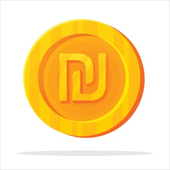 Crisp and Modern Sheqel Currency Symbol Vector  Perfect for Finance and Business Designs