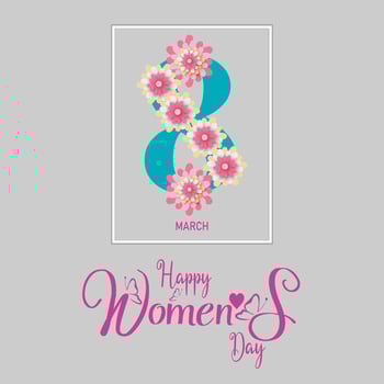 International womens day poster vector