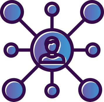 Network Vector Icon Design