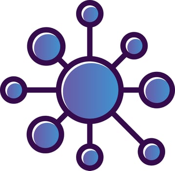 Network Vector Icon Design