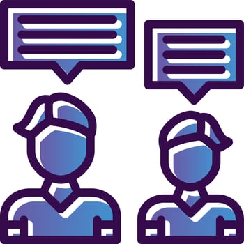 Mentor Vector Icon Design