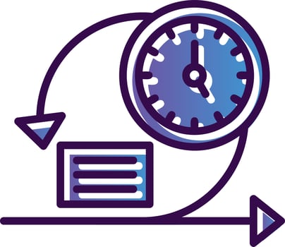 Iteration Vector Icon Design