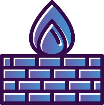 Firewall Vector Icon Design
