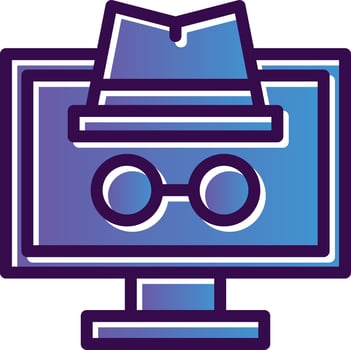 Spy Vector Icon Design