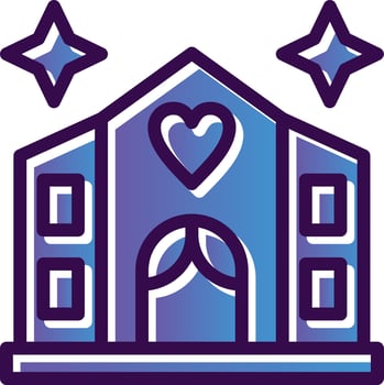 Hall Vector Icon Design