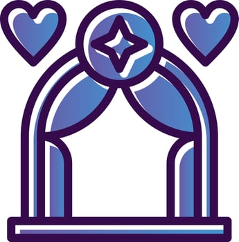 Arch Vector Icon Design