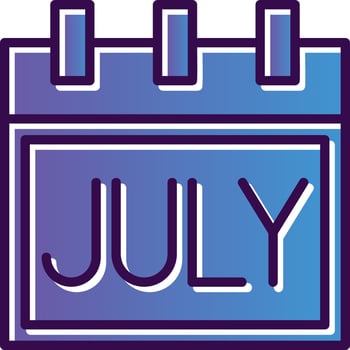 Month Vector Icon Design