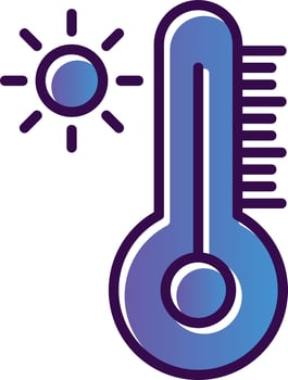 Temperature Vector Icon Design