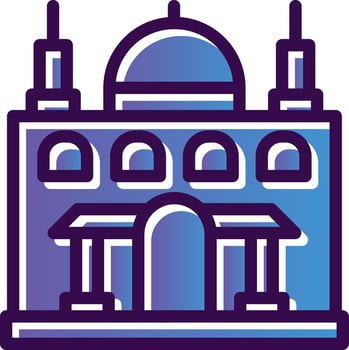 Mosque Vector Icon Design