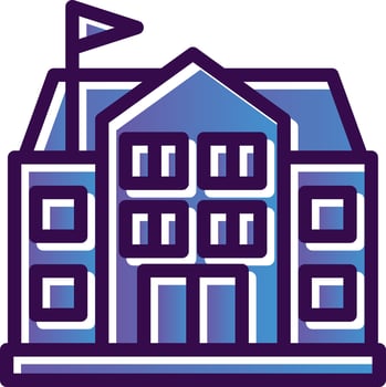 School Vector Icon Design