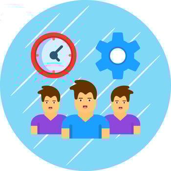 Teamwork Vector Icon Design
