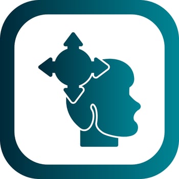 Decision Making Vector Icon Design