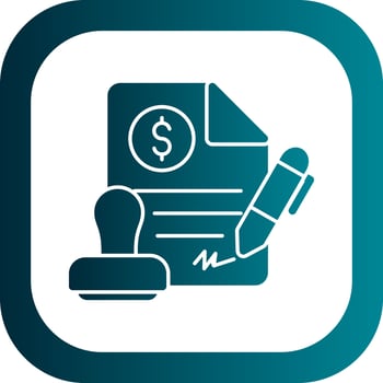 Agreement Vector Icon Design