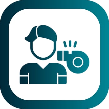 Whistle Vector Icon Design