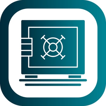 Safebox Vector Icon Design