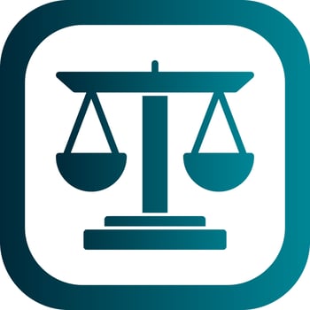 Law Vector Icon Design