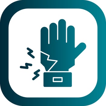 Injured Vector Icon Design