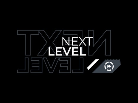 next level, design t-shirt streetwear clothing, vector typography, perfect for modern apparel