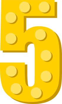 Puzzle Alphabet Letter Design vector