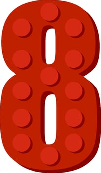 Puzzle Alphabet Letter Design vector