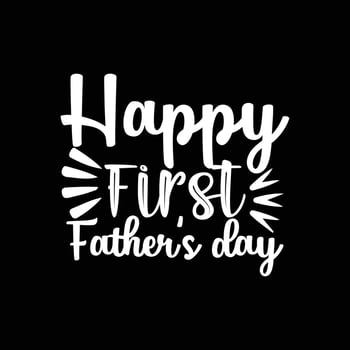 Dad Typography T-Shirt Design Free Vector