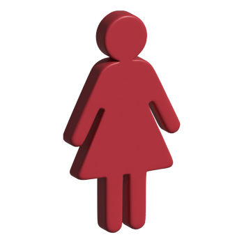 3d woman icon png
